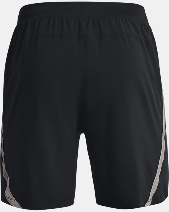 Men's UA Launch SW 7'' CMe Shorts, Black, pdpMainDesktop image number 6